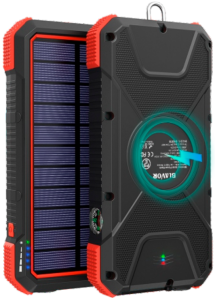 BLAVOR Qi Solar Power Bank Manual Image