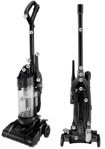 Bissell PowerForce Compact 1520 Manual Image
