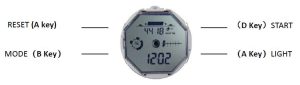 Skmei 8 Digital Watch Operation Manual Image