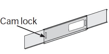 Window panel cam lock