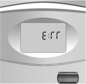 Error mode display example