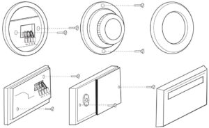 Removing an existing thermostat