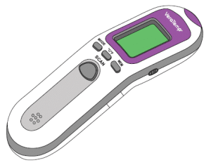 VeraTemp Thermometer V32035 Manual Image
