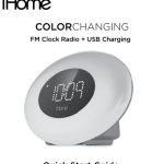 iHome FM Clock Radio Manual Thumb