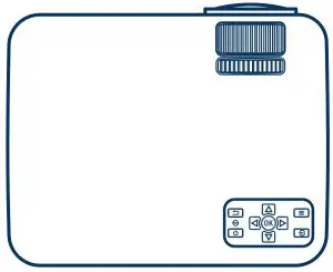 DBPOWER Mini Lcd Video Projector Manual Image