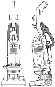 Bissell 2256K Series Powerclean Swivel Pet Rewind manual Image