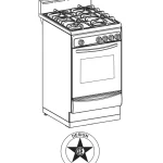 Avanti Elite Gas Range DG202BS Manual Thumb