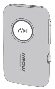 Mpow Bluetooth BH390A Manual Image