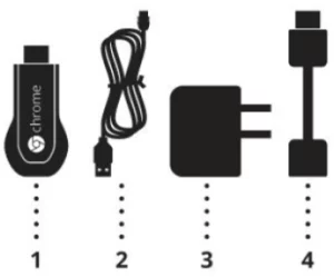 Google Chromecast J42 Manual Image