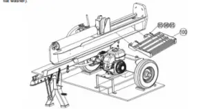 COUNTYLINE 30 Ton Log Splitter Manual Image