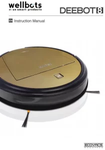 ECOVACS Deebot 8 Robot Vacuum Cleaner Manual Image