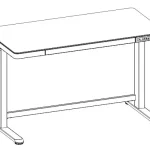 FlexiSpot All-in-One Standing Desk Manual Thumb