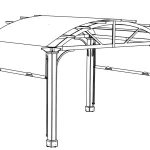 HAMPTON BAY 10×12 Longford Pergola manual Thumb