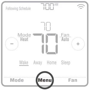 Honeywell Home TH6220WF2006 PRO T6 Smart Thermostat manual Image