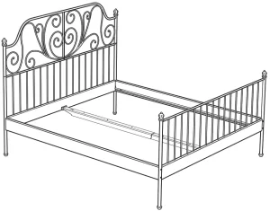 IKEA LEIRVIK Bed manual Image