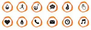 Feature icons