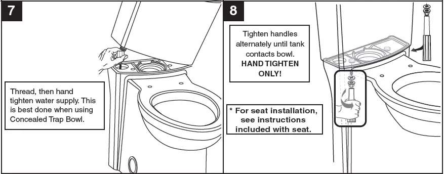 Installation instructions parts 7 and 8