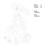 Karcher K1700/ K1710 Electric Pressure Washer Manual Thumb