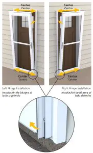 LARSON RS Platinum Collection Storm Door manual Image