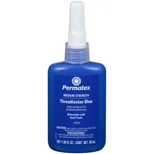Permatex Medium Strength Threadlocker BLUE manual Image