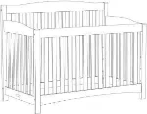 Monterey Crib Assembly Manual Image