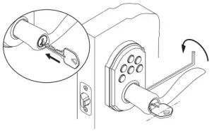 Kwikset SmartCode Lever Manual Image