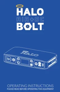 QVC E236768 HALO Bolt Air+ Car Jump Starter and Air Compressor manual Image