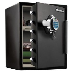 SentrySafe Fingerprint Keypade Fire-Safe Manual Image