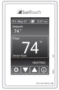 SunTouch SunStat Command Manual Image