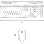 logitech WIRELESS COMBO manual Thumb