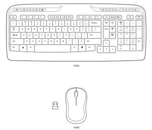 logitech WIRELESS COMBO manual Image