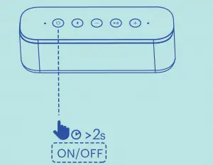 onn indoor Speaker Manual Image