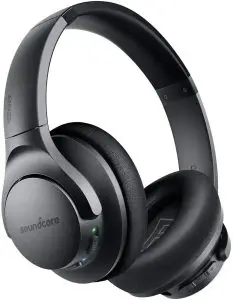 soundcore Active Noise Cancelling Headphones Wireless Over Ear Bluetooth Manual Image