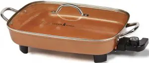 COPPER CHEF Electric Skillet Manual Image