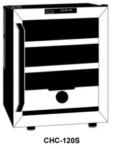 Whynter Stainless Steel Cigar Cooler Humidor CHC-120S, CHC-251S manual Image