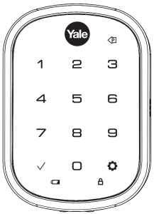 Yale YRD256/ YRD456 Assure Lock SL Key Free Touchscreen Deadbolt manual Image