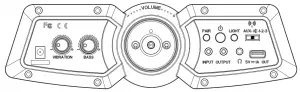 XRocker Wireless Bluetooth and LED with Vibration manual Image