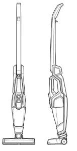 ADAPT ION PET 2-in-1 Cordless Vacuum 2286 Series Manual Image