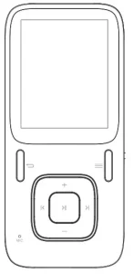 AGPTEK Digital Music Player B03 manual Image