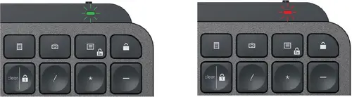 Battery status light example