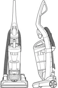 Bissell 1790 Series PowerTrak Vacuum manual Image