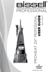 Bissell 36Z9 Series Proheat 2X Professional manual Image