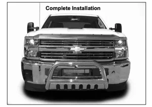 Aries 3″ BULL BAR manual Image