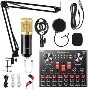 Condenser Microphone Bundle, ALPOWL BM-800 Mic Kit manual Image