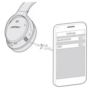 NFC connection example