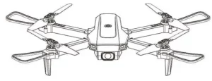 DRONEEYE 4D-V4 Quadcopter Drone with 1080P Camera Manual Image
