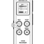 EVISTR L157 Voice Recorder Manual Thumb
