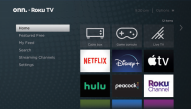 Onn. Roku TV 43″ 4K UHD TV 100012584 Manual Image