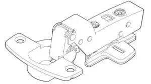 Everbilt 9235951 Frameless Inset Hing manual Image