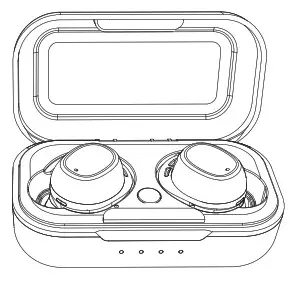 HolyHigh X3 Truly Wireless Earphones manual Image